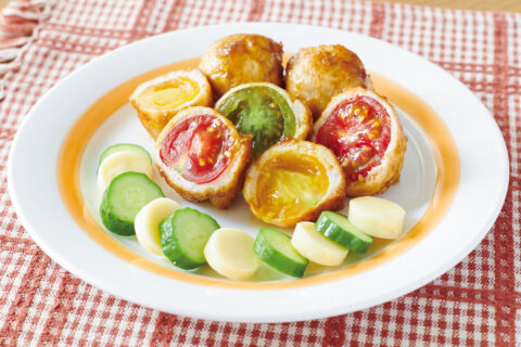 コロコロとまとカレー味