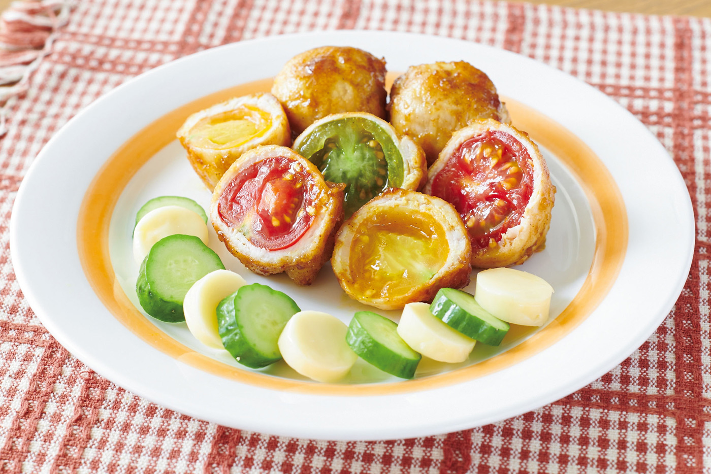 コロコロとまとカレー味