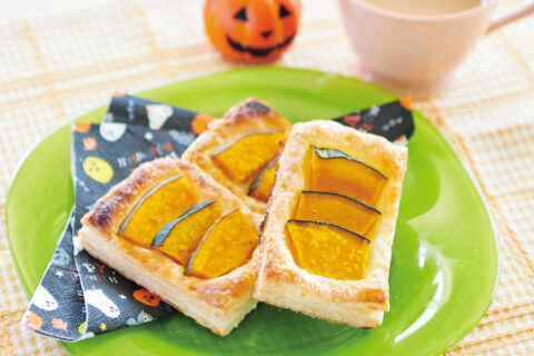 塗って！並べて！南かぼちゃ瓜パイ!!