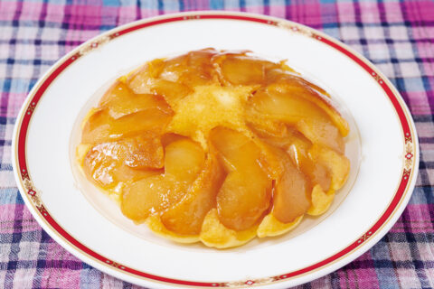 炊飯器で作るかんたんりんごケーキ