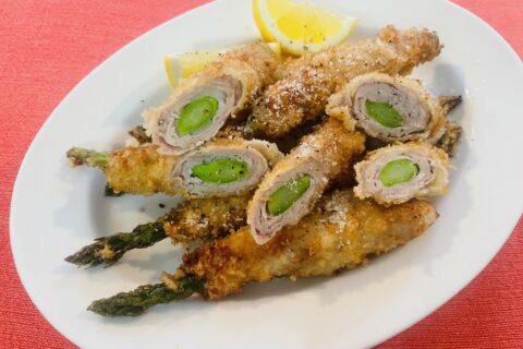 アスパラガスのフライ