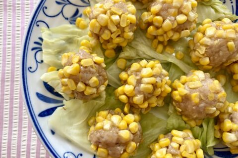 とうもろこし焼売