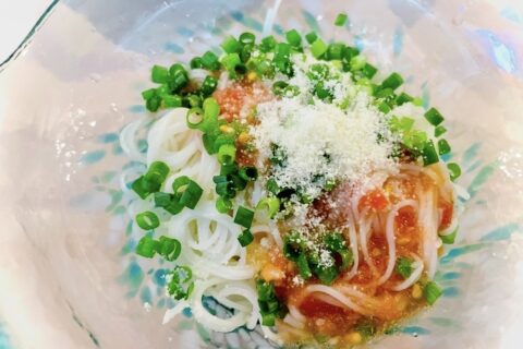 トマトそうめん