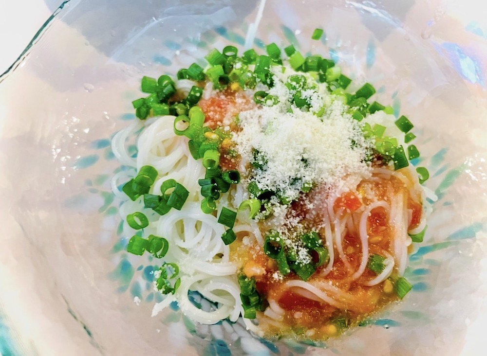 トマトそうめん