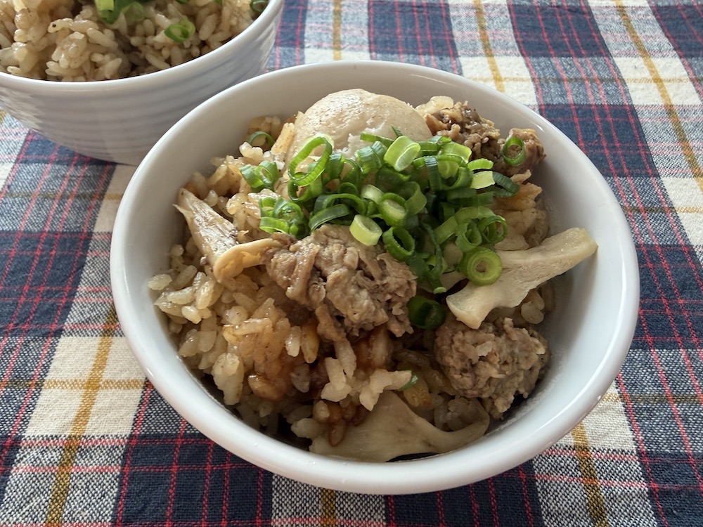芋煮風炊き込みごはん
