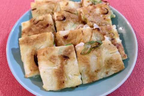 長ねぎチヂミ